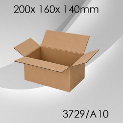 50x Faltkarton A10 - 200x 160x 140mm 