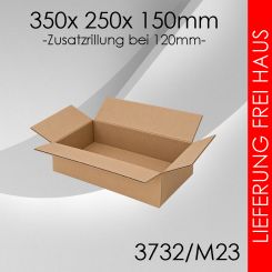 300x Faltkarton M23 - 350x 250x 150mm 