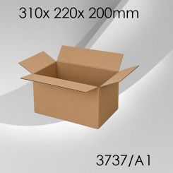 50x Faltkarton A1 - 310x 220x 200mm 