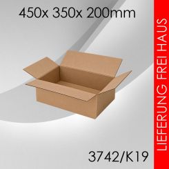 Faltkarton K19 - 450x 350x 200mm 70 Stück