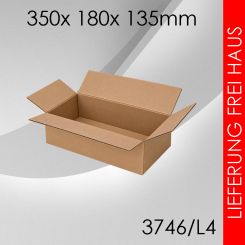 175x Faltkarton L4 - 350x 180x 135mm 
