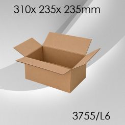 50x Faltkarton L6 - 310x 235x 235mm 