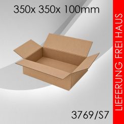 300x Faltkarton S7 - 350x 350x 100mm 