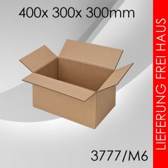 Faltkarton M6 - 400x 300x 300mm 700 Stück
