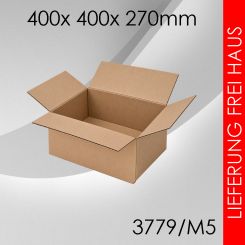 Faltkarton M5 - 400x 400x 270mm 45 Stück
