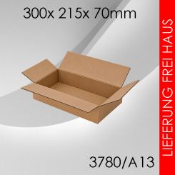 210x Faltkarton A13 - 300x 215x 70mm 