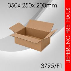 1.400x Faltkarton F1 - 350x 250x 200mm 