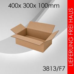 Faltkarton F7 - 400x 300x 100mm 80 Stück