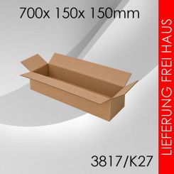 Faltkarton K27 - 700x 150x 150mm 110 Stück