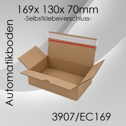 100x Automatikkarton EC169 - 169x 130x 70mm 