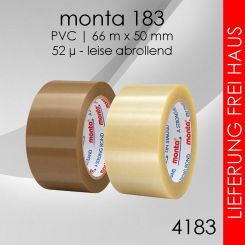 1.980 Rollen monta PVC-Klebeband 183 