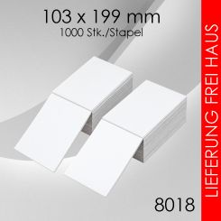 Thermoetiketten 103x 199mm endlos gefalzt 2.000 Stück