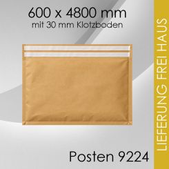 Kraftpapier Versandtaschen 600x 480mm mit 3cm Bodenfalte 