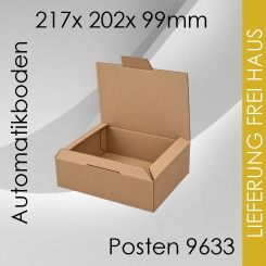 SoPo: Automatikkarton 9633 - 217x 202x 99mm 