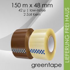 2.376 Rollen Meko Klebeband greentape 