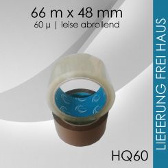 HQ60 Premium Klebeband LEISE 72x braun