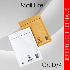 600 MailLite Luftpolstertaschen Gr. D/4 braun 