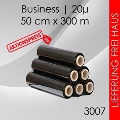 180x Handstretchfolie Business 20µ - schwarz 