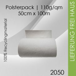 Polsterpack Packpapier in Rollen 50cm x 100m 2 Rollen