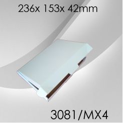 100x Maxibrief Gr. 4 - 236x 153x 42mm - weiß 