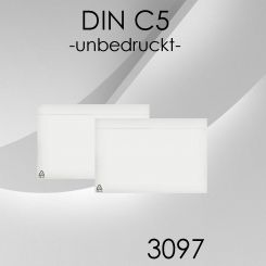 B-Ware 1.000 Lieferscheintaschen DIN C5 neutral 