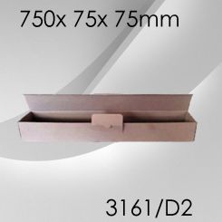 100x Posterverpackung D2 (DIN A1+) - 750x 75x 75mm 