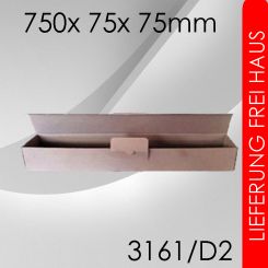 3.600x Posterverpackung D2 (DIN A1+) - 750x 75x 75mm 