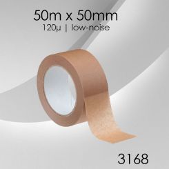 Papierklebeband 120µ leise: Ab 6 Rollen 6 Rollen