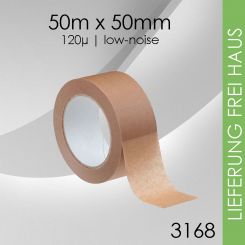 1.944 Rollen Papierklebeband 120µ leise 