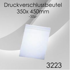 1.000 Druckverschlussbeutel 350x 450mm 50µ 