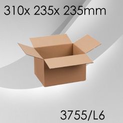 50x Faltkarton L6 - 310x 235x 235mm 