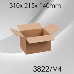 50x Faltkarton V4 - 310x 215x 140mm 