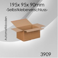 60x Automatikkarton EC195 - 195x 95x 90mm 