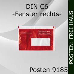 SoPo 5.000 Lieferscheintaschen C6+ 