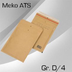 100 Meko Luftpolstertaschen Gr. D/4 braun