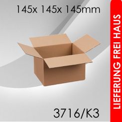 360x Faltkarton K3 - 145x 145x 145mm 