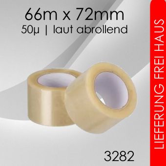 96 Rollen Klebeband 3282: 72mm breit 