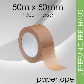 216 Rollen Papierklebeband 120µ leise 