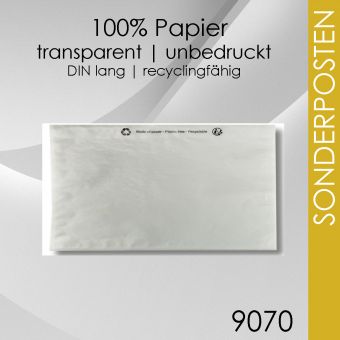 SoPo 15.000 Papier Lieferscheintaschen DIN lang 