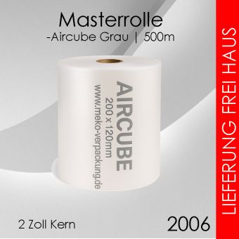 4 Rollen 500m HDPE-Luftpolsterkissen 12x 20cm 