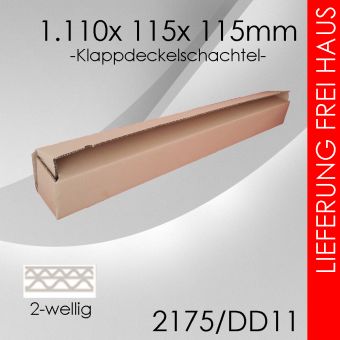 Karton 2-wellig DD11 - 1.110x 115x 115mm 