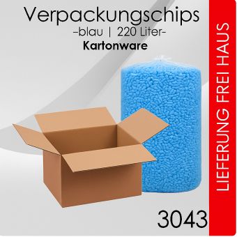 220L BIO-Verpackungschips Meko Fill - Frei Haus blau