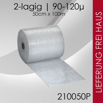 Luftpolsterfolie 50cm x 100m - Premium 