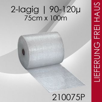 REST: Luftpolsterfolie 75cm x 100m - Premium 
