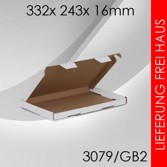 250x Großbriefkarton Gr. 2 - 332x 243x 16mm 