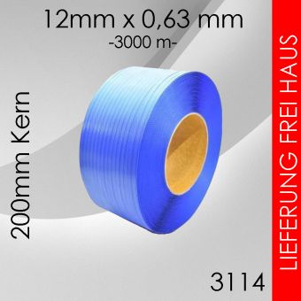 PP-Umreifungsband 12mm blau 