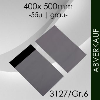 1.500x LeoBag Folienversandtaschen Gr. 6 - 400x 500mm 