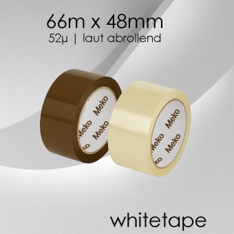 REST 12 Rollen Meko Klebeband whitetape 