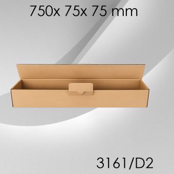 100x Posterverpackung D2 (DIN A1+) - 750x 75x 75mm 