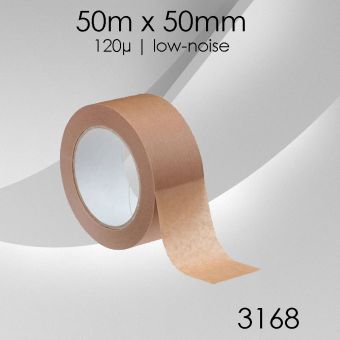 Papierklebeband 120µ leise: Ab 6 Rollen 36 Rollen